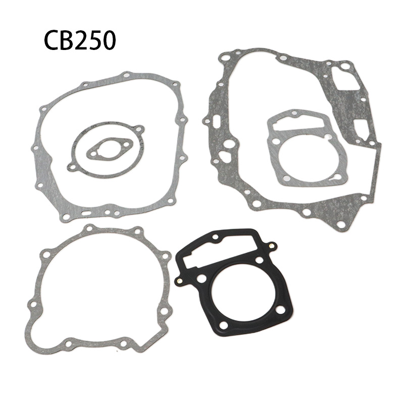 Cqrmx6 Off-Road Motorcycle Accessories Zongshen Cb250 Air-Cooled Engine Paper Pad Full Set of Paper Pad Lower Cylinder Pad