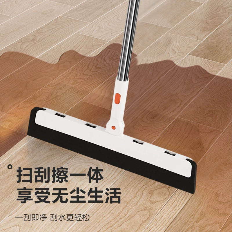 Увеличенная утолщенная телескопическая волшебная метла из нержавеющей стали для ванной комнаты соскабливание без пыли скребок для подметания оптом