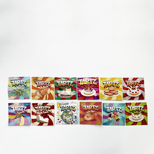 3.5g packaging bag 600MG candy packaging bag food bag zipper bag cross-border monopoly Europe and the United States 100 a pack