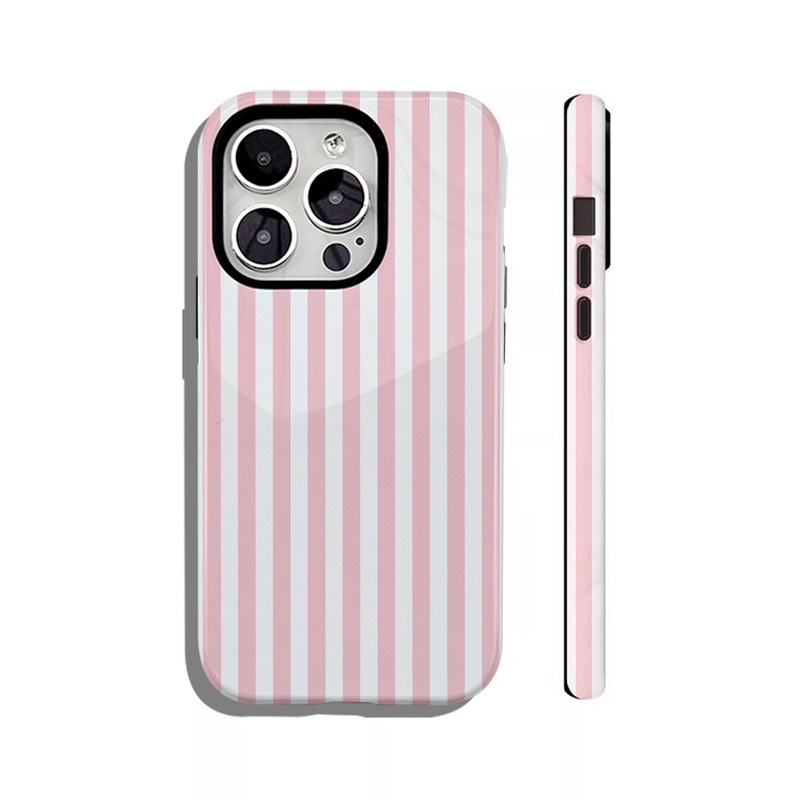 Pod Cross-Border Line Film Large Hole All-Inclusive Two-In-One Mobile Phone Case Suitable for Apple 16Pro Customized Anti-Fall Case