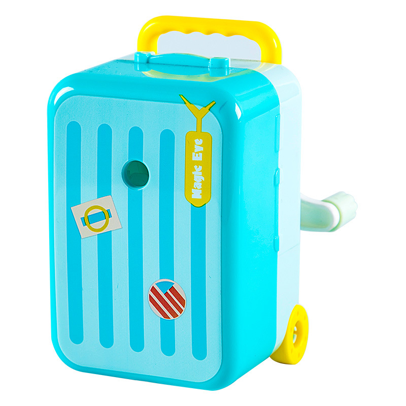 5202 estudiante mano sacapuntas niños dibujos animados lápiz sacapuntas equipaje sacapuntas aleación acero cuchillo sacapuntas