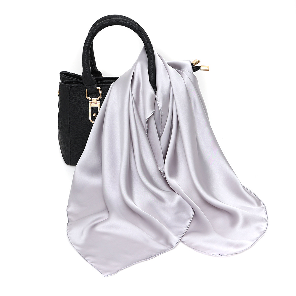 70g Weight Silk Scarf Classification Casual Occasion Polyester Material Printing Pattern Summer Season Women's Gender Printing Design Elegant, Basic Style Women's Elegant Basic Printing Polyester Printing Silk Scarf 12