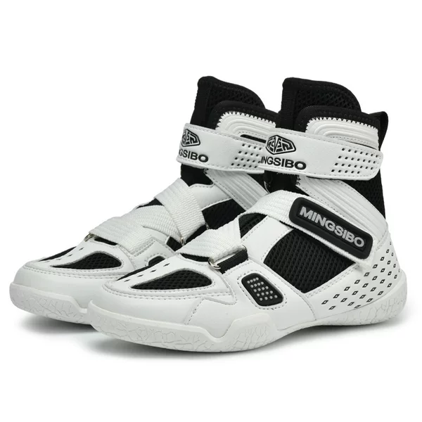 Mingsibo Kidsren's Professional Men's and Women's Boxing Shoes Training Wrestling Sneakers Squat Breathable, Wear-Resistant, Non-Slip and Lightweight