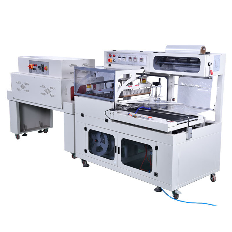 沈阳550+5530全自动热收缩包装机 手机盒餐具纸盒封切工厂直销