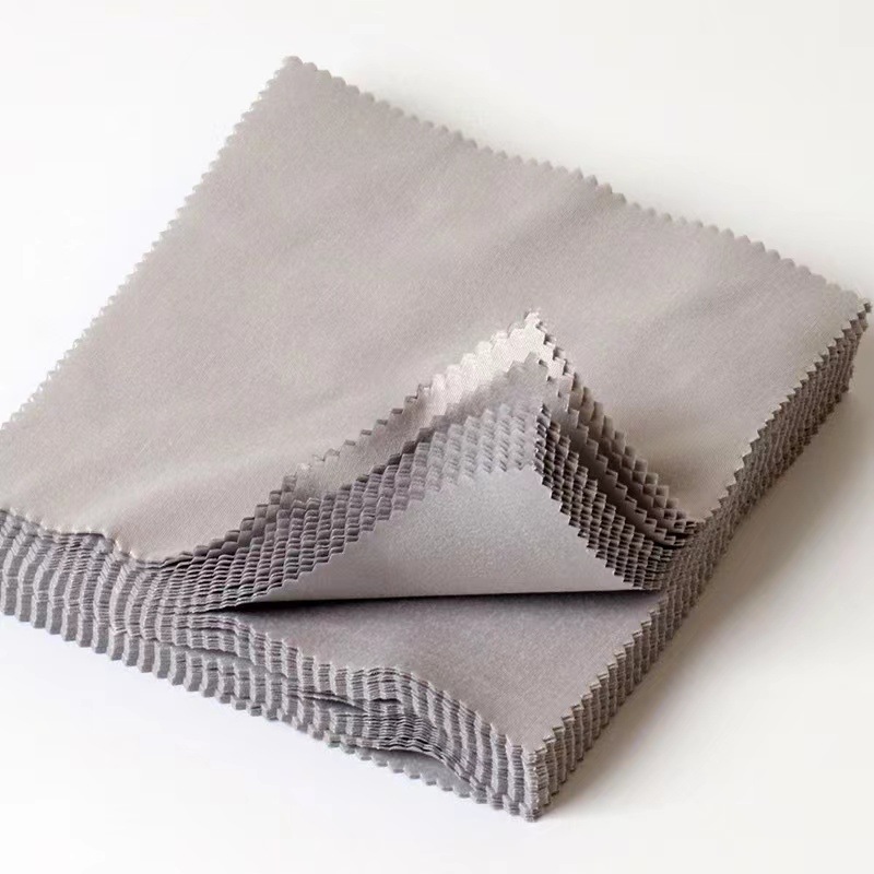 Needle three glasses cloth 14.5*14.5 fine and thick fine fiber wiping glasses TV computer mobile phone cloth wholesale