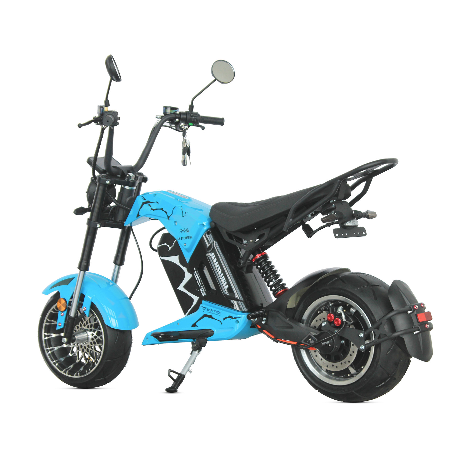 Eec Dot Adult Scooter Two-Wheeled Motorcycle Harley Electric Car Hm-8 Cross-Border Overseas Warehouse Straight Hair