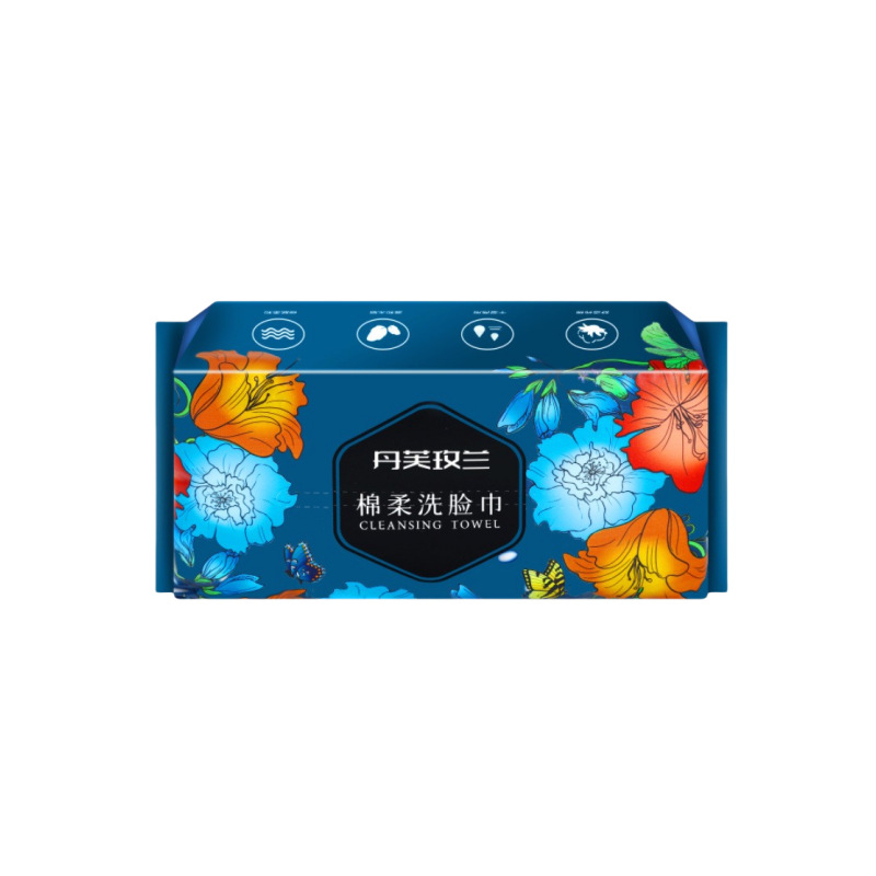 Extraer toalla de lavado de cara desechable engrosada portátil, desmaquillador de belleza, toalla de limpieza de cara al por mayor, toalla de limpieza de algodón, toalla suave de algodón