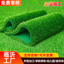 跨境批发学校仿真草坪地毯装饰庭院幼儿园假草皮塑料人造草坪垫子