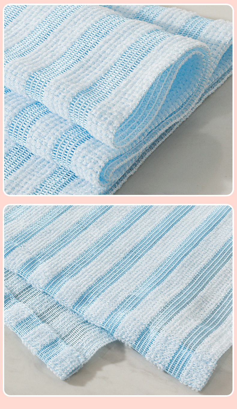 Japanese-Style Sauna Exfoliating Bath Towel Home Bathing Bubble Washing Back Scrubbing Strip Unisex Korean Long Bath Towel Wholesale