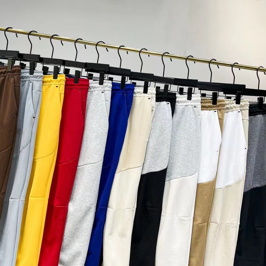 Meeste riided Uued meeste kootud seljaosaga koonilised dressipüksid Sport Vaba Aja Treeningpüksid_voghion.com