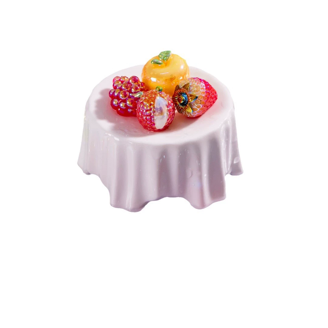 Табличная еда игра, смоляная декоративная игрушка с аксессуарами, DIY