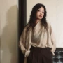 不规则松弛法式肌理衬衫