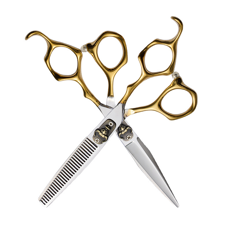 Juego de tijeras de peluquería Herramientas Acero inoxidable 9Cr13 Tijeras Zhangjiagang Daxin Tijeras de peluquería de calidad profesional