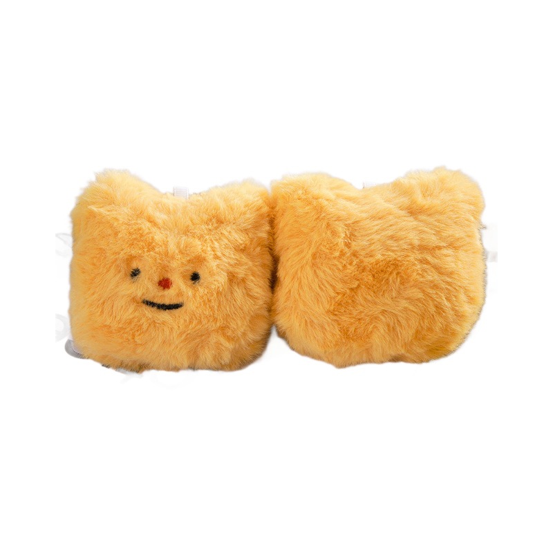 かわいいタイのバタークマ人形キーホルダーぬいぐるみバッグペンダントペンダント爪マシン小さなギフト