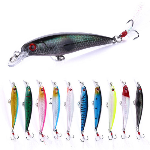 Minollua bait 9cm8g micro-object long-range floating water suspension Xiaomino sea fishing dead fly Lua fake bait bait