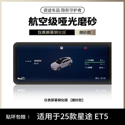 types of tempered film for the: Car interior film - 26-models-of-starway-et5-matte-finish-instrument-panel-matte-texture-prevents-fingerprints