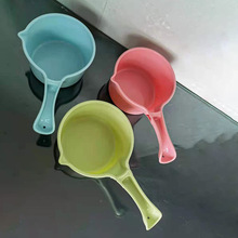 95克加厚塑料红水勺水瓢长柄可挂水勺厨房家用摔不破水瓢厂家直销