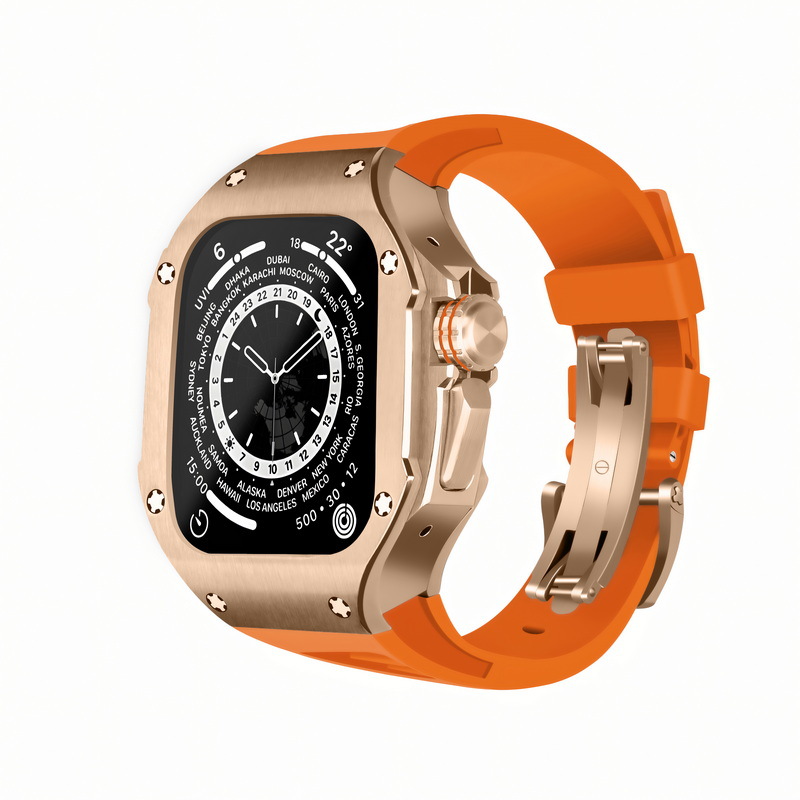 Para iwatch ultra49 reloj correa de Apple Correa protectora Shell 316L Acero inoxidable Richard cambiado al traje
