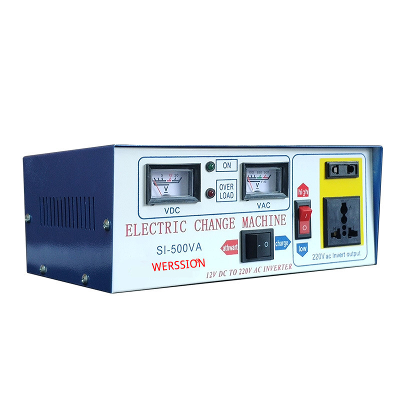 Multifunctional Inverter 12V to 220V Household Car and Motorcycle Battery Charger All-In-One Machine 500Va Multifunctional Inverter 12V to 220V Household Car and Motorcycle Battery Charger All-In-One Machine 500Va