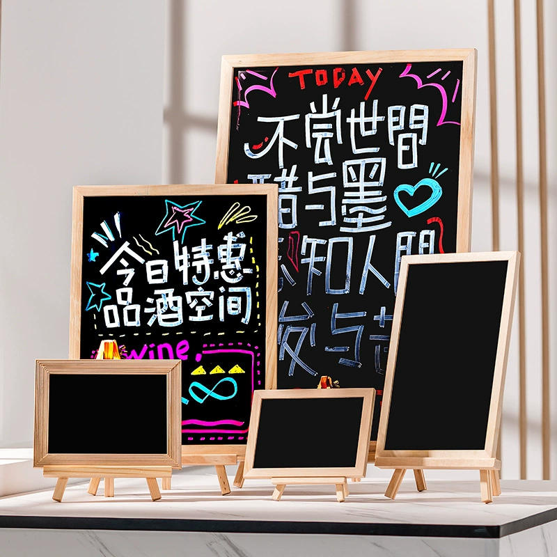 Small board for commercial use, chalk, stand, signboard