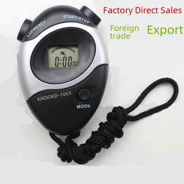 Foreign trade stopwatch KD-1069 multi-function sports stopwatch timer KADIO electronic stopwatch factory direct sales