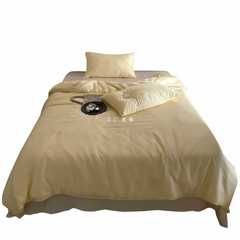 A5L南法度假系～撞色蘭精天絲四件套80支冰絲床單春夏季被套床上