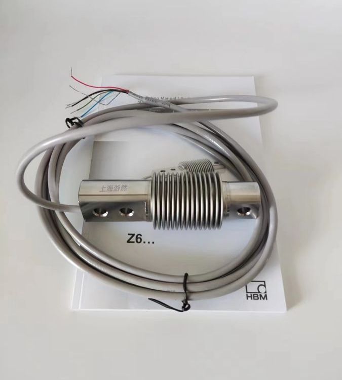 Z6FC3/10kg 德国HBM高精度波纹管称重传感器 进口料罐秤测力计