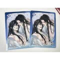 魔道祖師周辺の青忘れ機魏無羨望アクリル透カードhd写真カード自作
