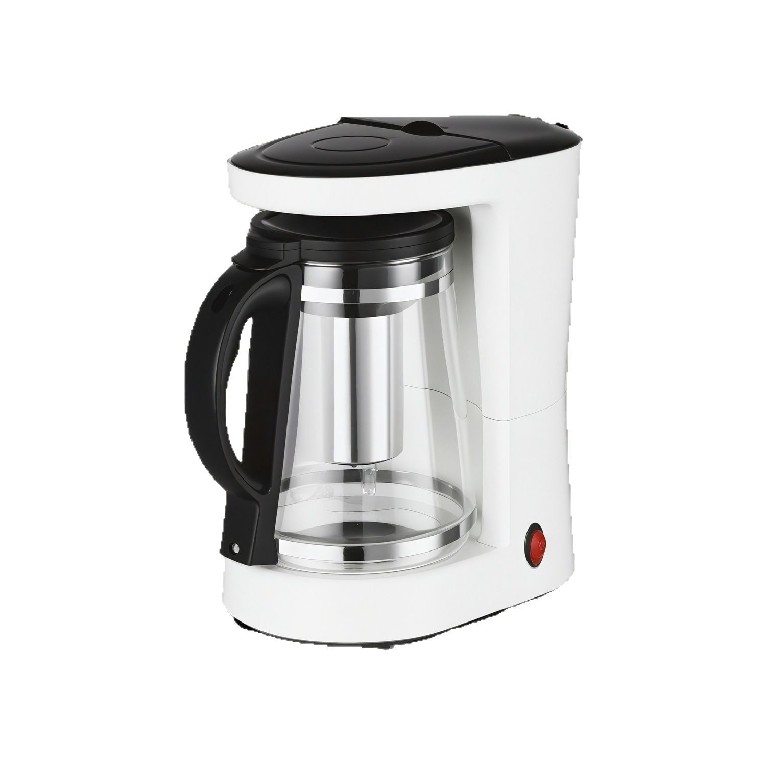 1.25L 680W cafetera de té cafetera de goteo transfronteriza doméstica automática mini cafetera eléctrica al por mayor