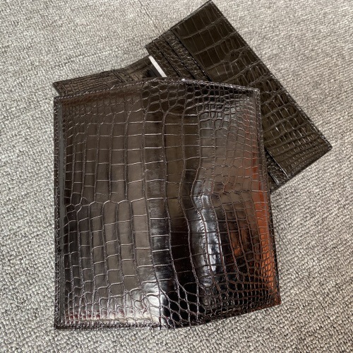 Crocodile Leather Long Wallet Casual Business Genuine Leather Kit Clutch Crocodile Belly Wallet Cross-border Card Bag Crocodile Leather Long Wallet Casual Business Genuine Leather Kit Clutch Crocodile Belly Wallet Cross-border Card Bag