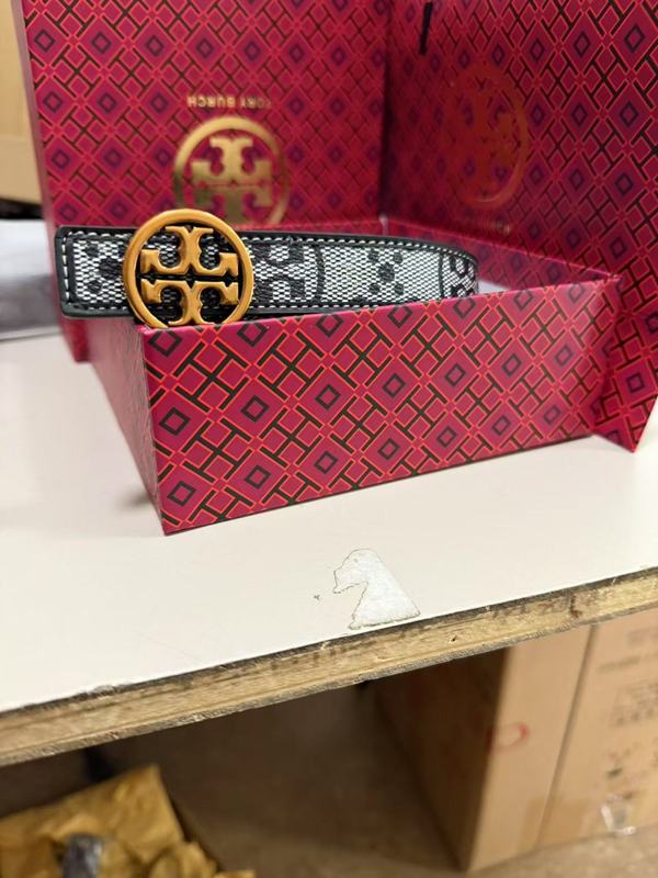 托尼简约女士牛仔裤腰带休闲时尚百搭平滑扣女潮皮带二层牛皮|undefined