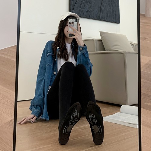 Space socks autumn high waist tummy control leggings stockings women's tummy control pantyhose plus size leggings manufacturer wholesale