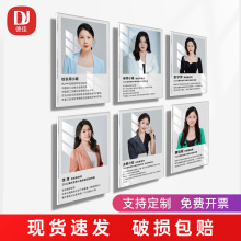 挂墙免打孔透明画框a3照片墙专利证书展示框架a4亚克力悬浮相框