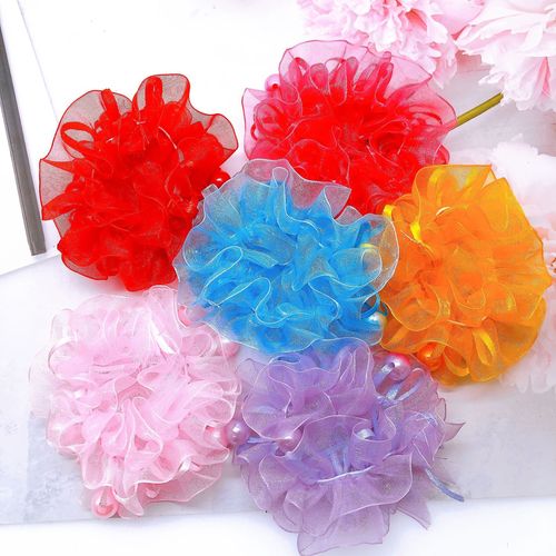 Children's dance performance lace bun hair ties, wrist lace headbands, flower wreaths, hair accessories, princess jewelry