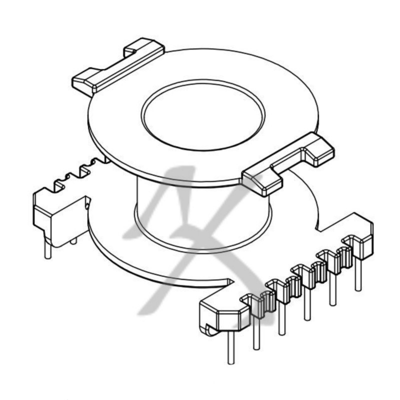 [POTシリーズ] 高周波トランススケルトン POT4025 縦型6+6スケルトン|undefined