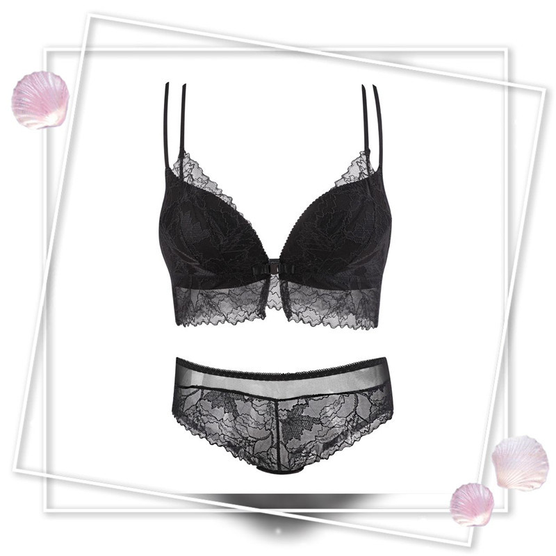 908 sexy leopardo impresión encaje frontal hebilla inalámbrico pequeño pecho grande Sujetador push up belleza volver Cruz delgada sujetador cubierta