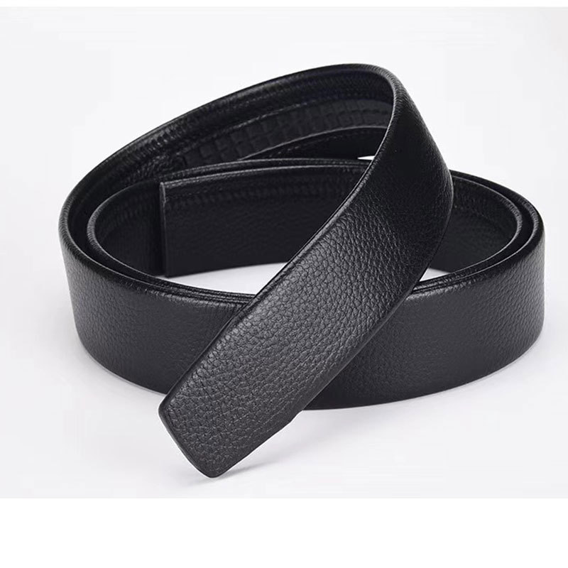 Belt, automatic leather buckle, tape