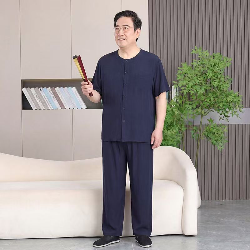 D91 네이비 블루 포켓 팬츠