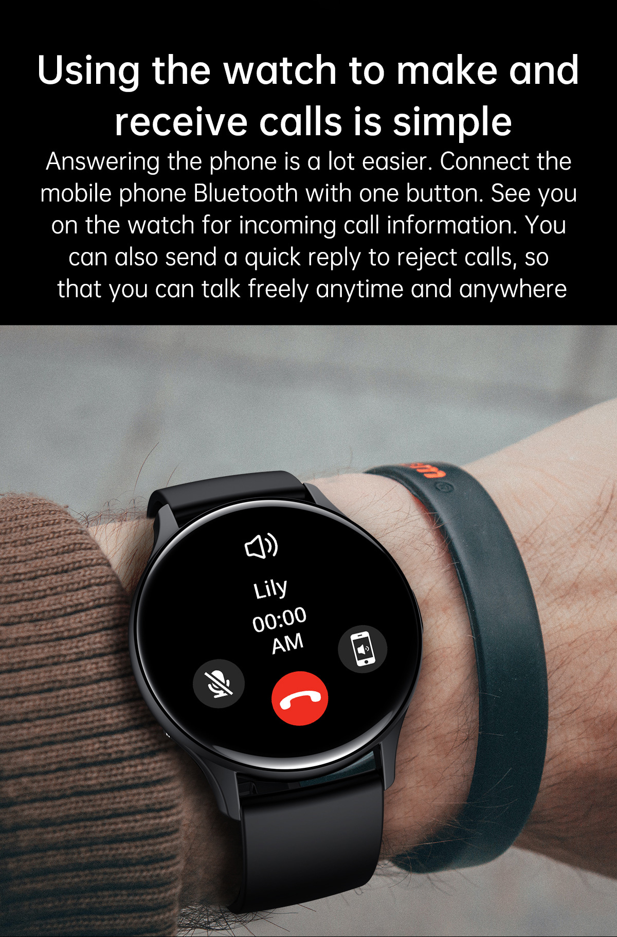 SmartWatch HK89 AMOLED Bluetooth Llamadas Monitoreo de salud_voghion.com