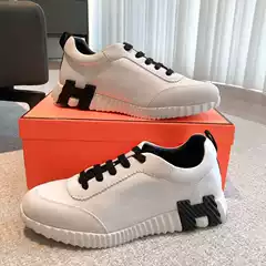 Men's Casual Running Shoes Genuine Leather Sneakers Luxury Designer Lightweight Premium White Sneakers Athletic Shoes