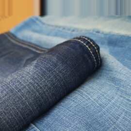 5安全天丝牛仔布 全天丝牛仔面料 莱赛尔天丝牛仔布料 衬衫连衣裙