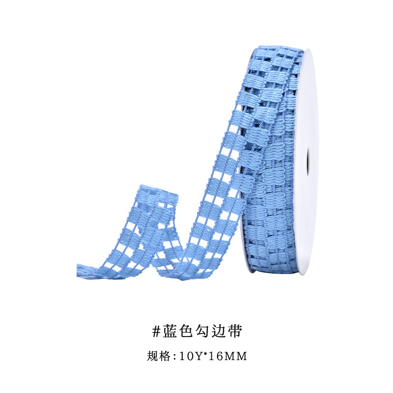 Yao Ming cinta flor embalaje regalo caja de regalo correa hecha a mano DIY accesorios de la joyería material hueco gancho cinta