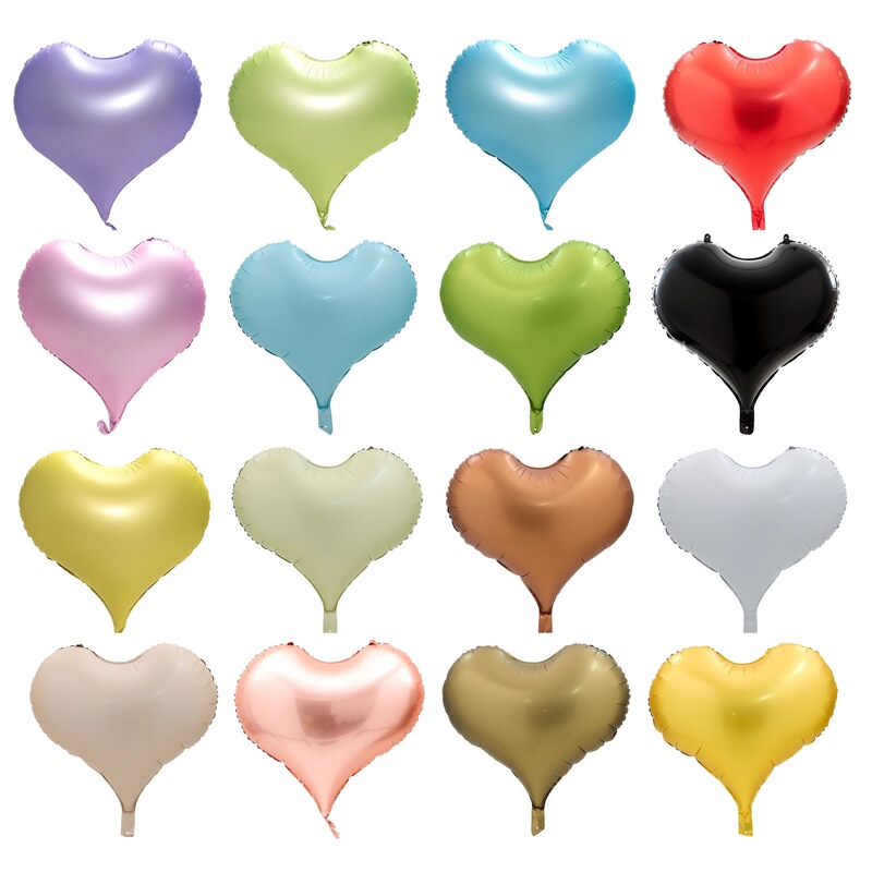 22 inch love aluminum balloon macaroon color heart big heart-shaped confession valentine's day layout heart-shaped aluminum foil balloon 22 inch love aluminum balloon macaroon color heart big heart-shaped confession valentine's day layout heart-shaped aluminum foil balloon