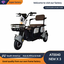 Senior Electric Trike - Anti-Tip Design & Stable 3-Wheel Str
