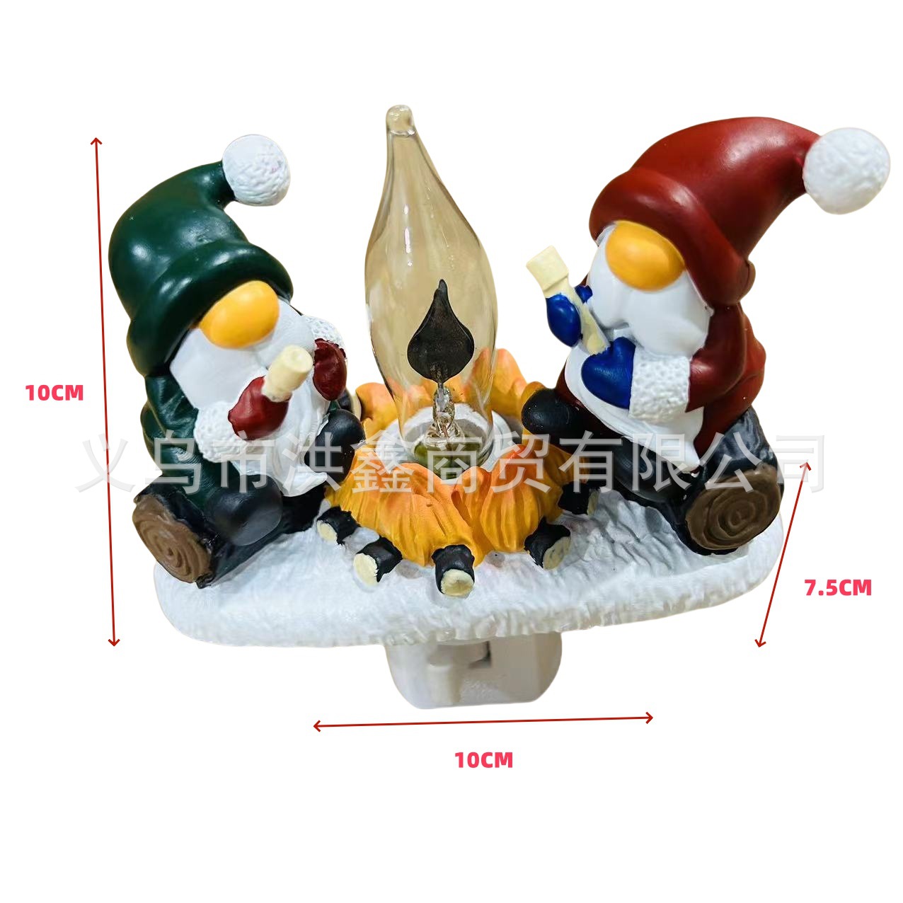 크리스마스 그놈 야간 조명