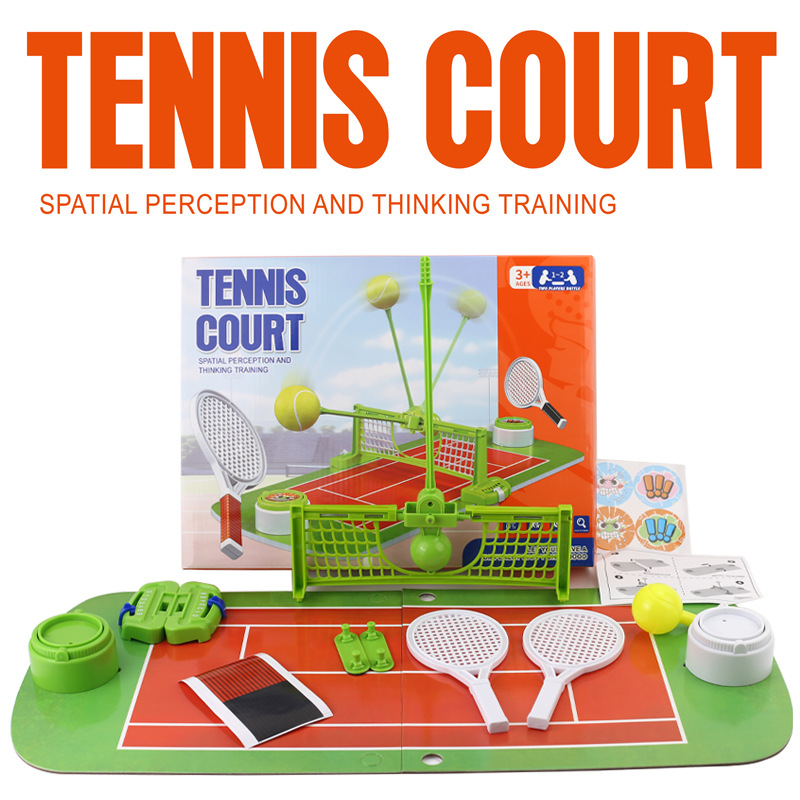 Children's Table Tennis Double Play Toy Parent-Child Interactive Table Game Sports suit Mini Table Game Racquet