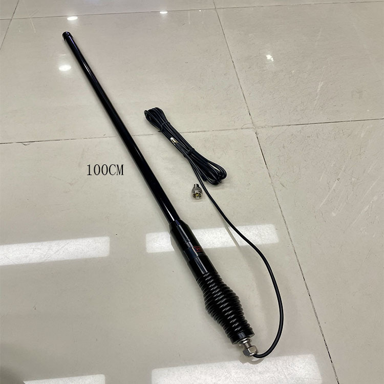 Enhanced Large Spring Thickened Vehicle Radio Intercom Signal Booster Antenna Off-Road Vehicle Front Bumper Flagpole