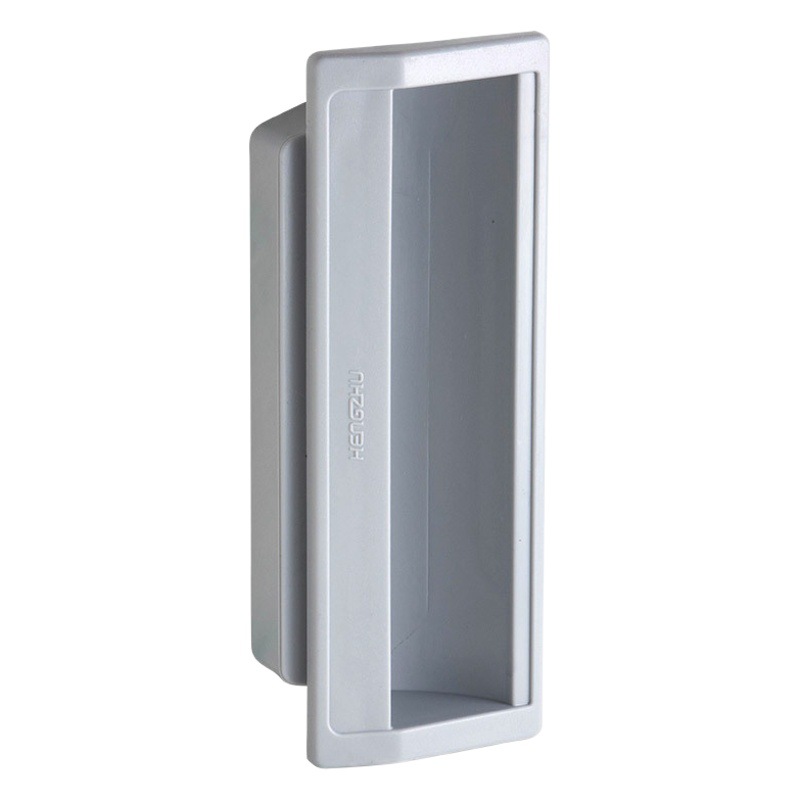 Cerradura para Gabinete Yisheng Hengzhu PL012, Manija de Plástico Negra, para Maquinaria Industrial, Caja de Equipo, Manija Gris para Puerta de Gabinete