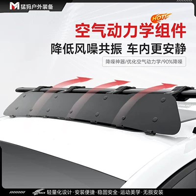 Roof spoiler, car luggage rack, Luggage Rack
