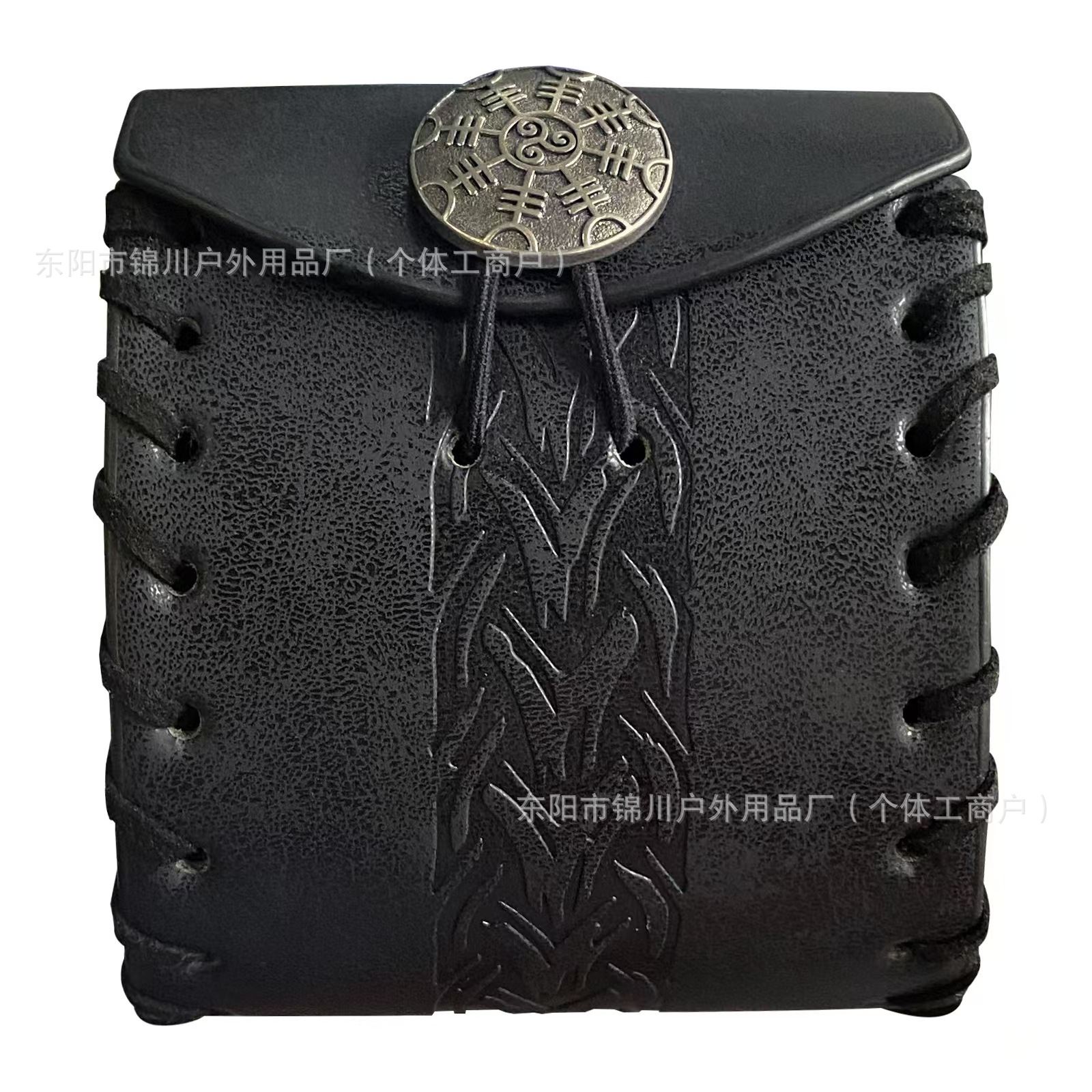 B 스타일 뼈 패턴 블랙